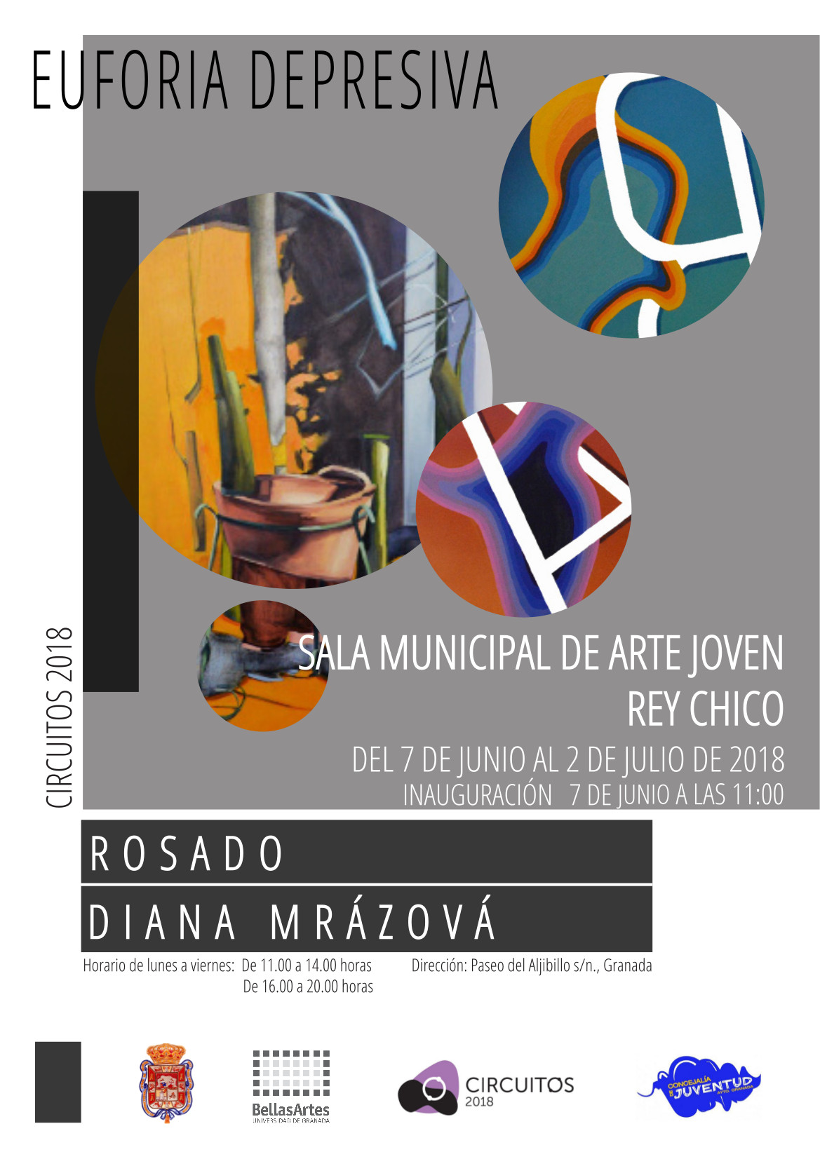 ©Ayto.Granada: Enredate: Euforia Depresiva por Rosado y Diana Mrzov